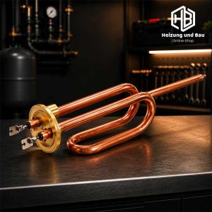 Boiler Heizstab Ø 48 mm Flansch, Lange Anschluss
